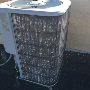 Air Conditioner Hail Damage