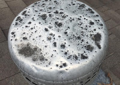 Roof Vent Hail Damage