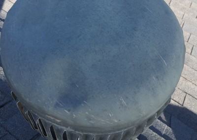 Roof Vent Hail Damage