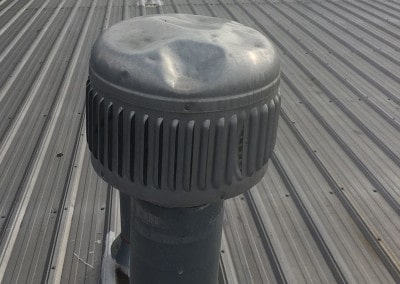Roof Vent Hail Damage