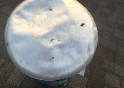 Roof Vent Hail Damage
