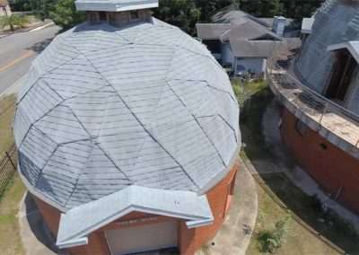 Geodesic Dome Roof Repair