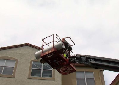 Shrink Wrap Roof Setup