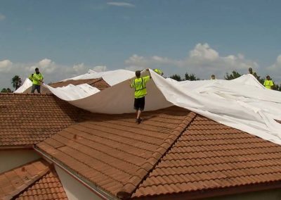 Shrink Wrap Roofing Over Tile