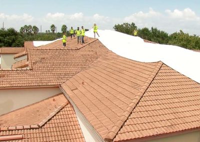 Shrink Wrap Roof