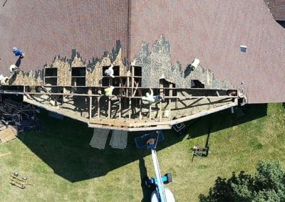 Roof Damage Repair & Shrink Wrap
