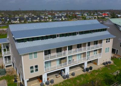 Apartment Complex Metal Roof