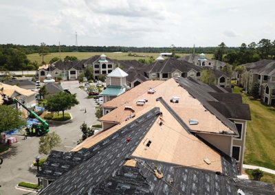 Asphalt Shingles Apartment Installation