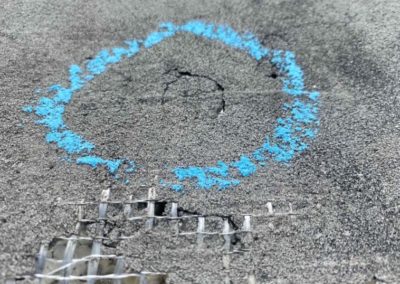 Hail Puncture Through Modified Bitumen Membrane