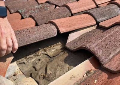 Roof Deck Rotting Under Tile