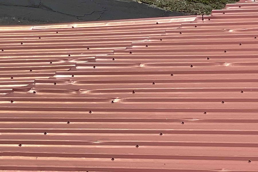 Sebring FL Metal Roof Hail Damage 5