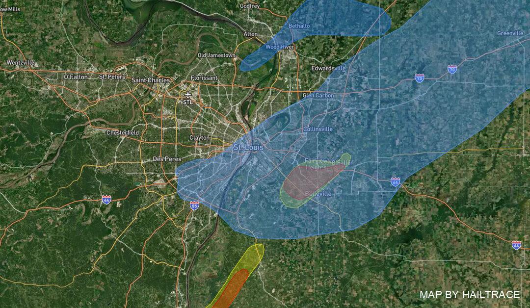 RestoreMasters Provides Expert Roof Repair for Hail and Wind Damage After March 31st Storm In St. Louis, IL