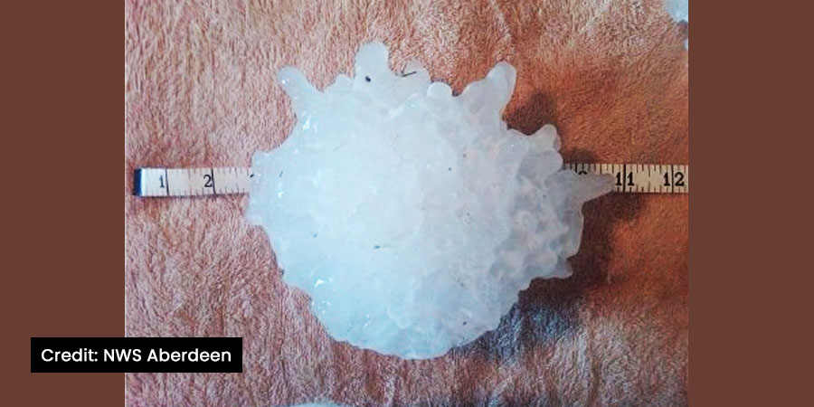 Largest-hail-stone